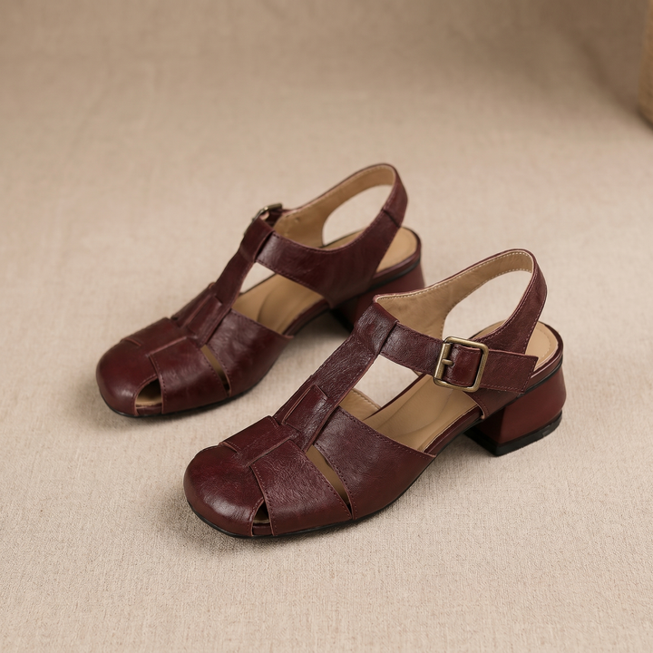 Beatrice | Block Heel Mary Jane Shoes