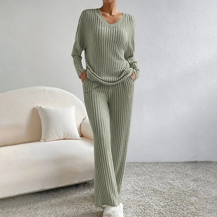 Ilseita | Women's Knit Loungewear Set
