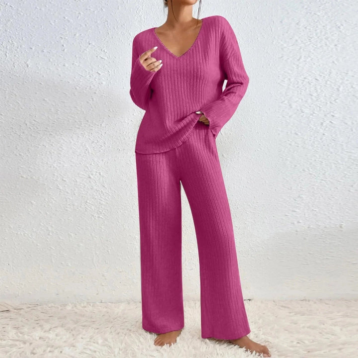 Ilseita | Women's Knit Loungewear Set