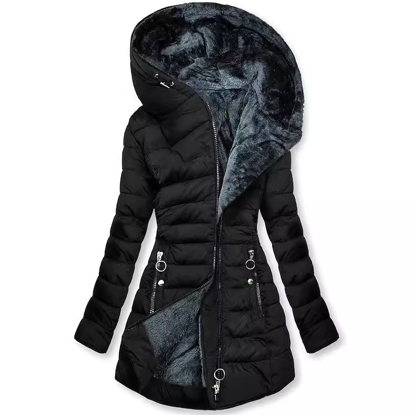 Ilsestine | Women's PUFFER JACKET — Black