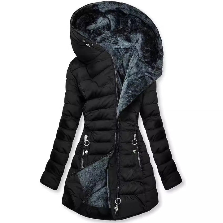 Ilsestine | Women's PUFFER JACKET — Black