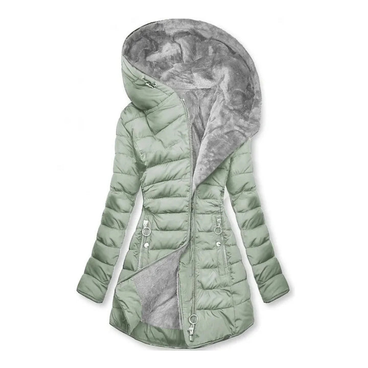 Ilsestine | Women's PUFFER JACKET — Dark green