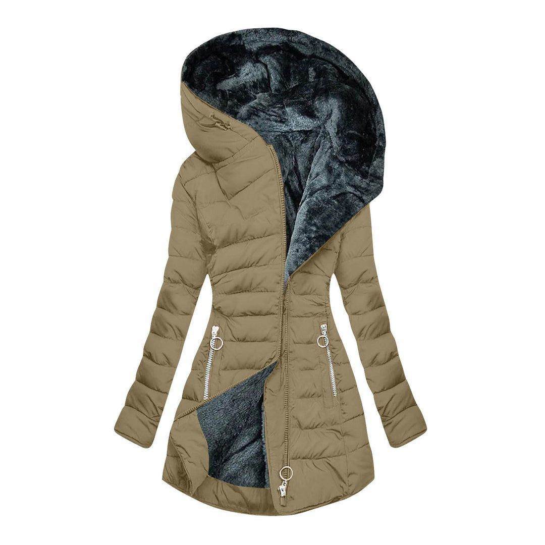 Ilsestine | Women's PUFFER JACKET — Khaki