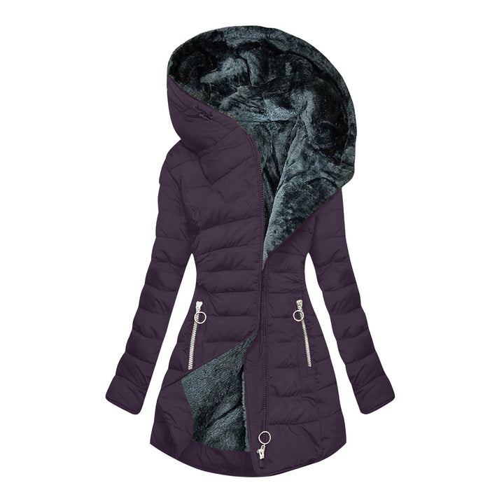 Ilsestine | Women's PUFFER JACKET — Purple