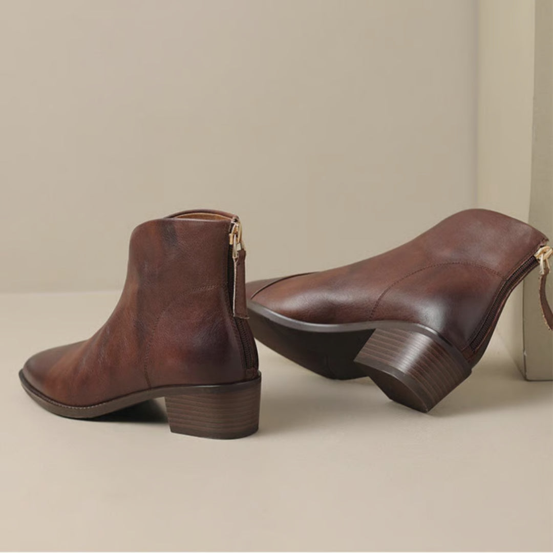 Ilsevia | Women's LUXURY LOW BOOTS — 2