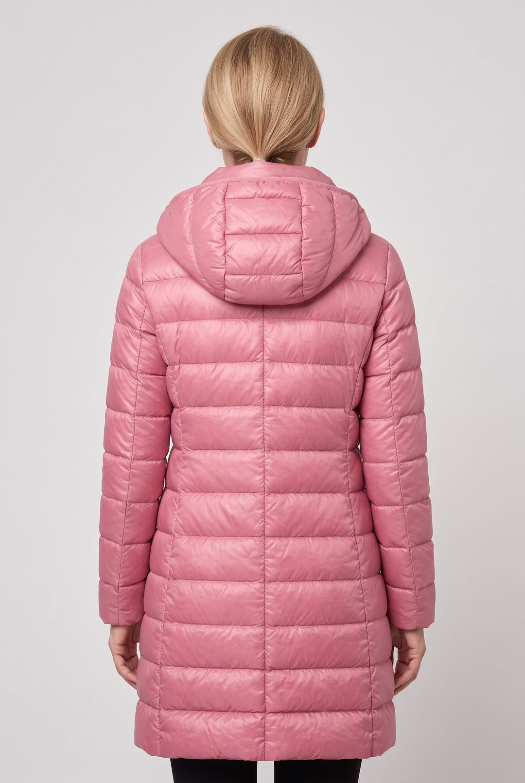 Ilsewen | Women's Hooded Longline Puffer Jacket — 2