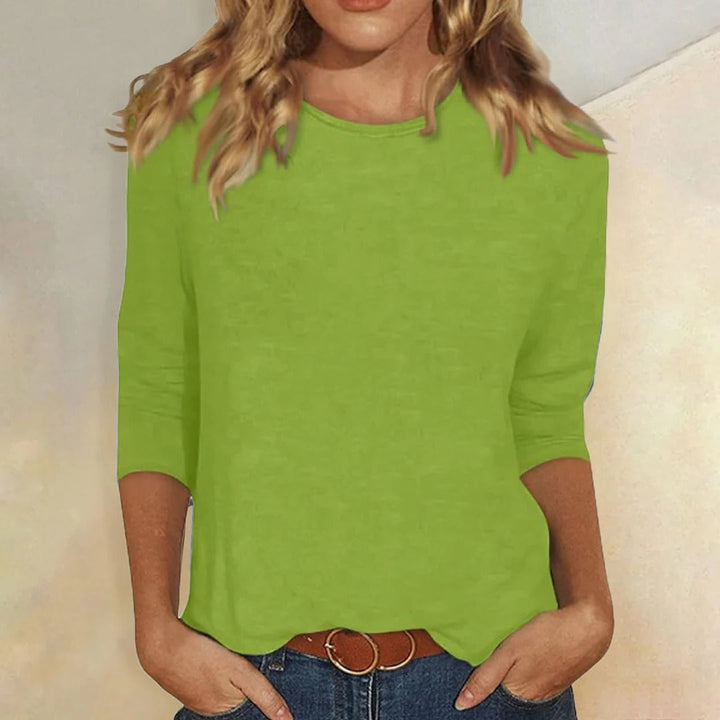 Zoravyn | Modern Everyday Top with Crew Neckline