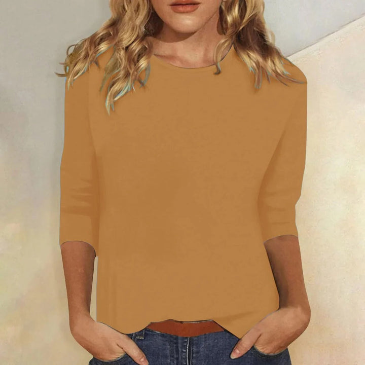 Zoravyn | Modern Everyday Top with Crew Neckline