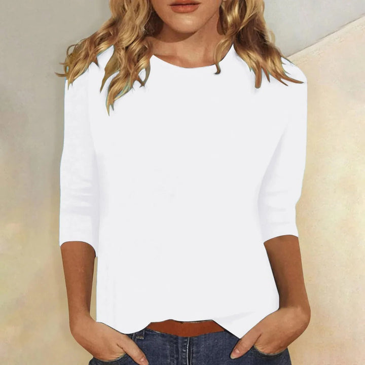 Zoravyn | Modern Everyday Top with Crew Neckline