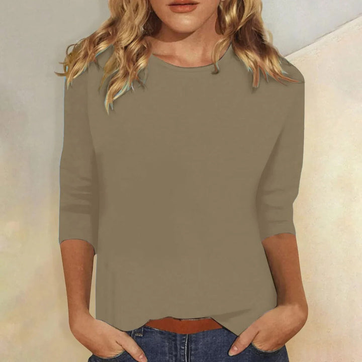 Zoravyn | Modern Everyday Top with Crew Neckline