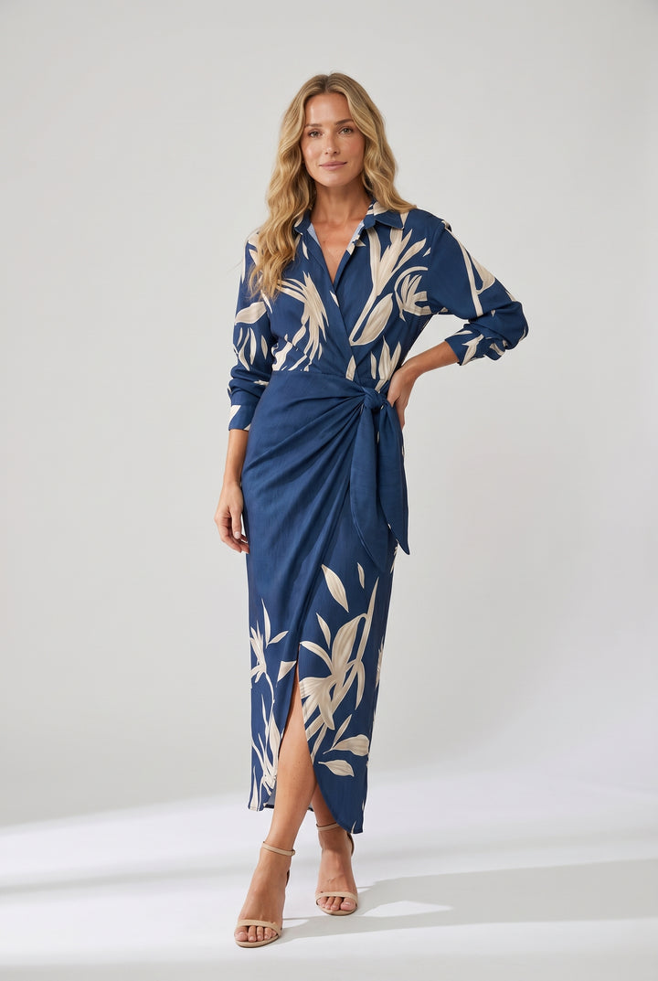 Ionephine | Wrap Wedding Guest Dress