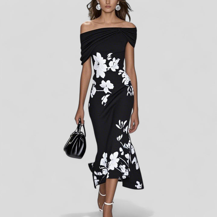Irma | Off-Shoulder Wedding Guest Dress