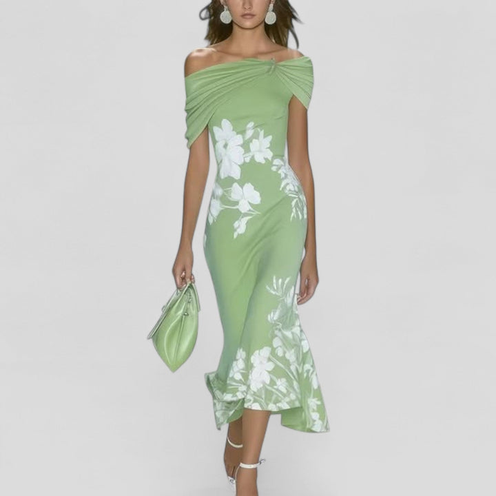 Irma | Off-Shoulder Wedding Guest Dress