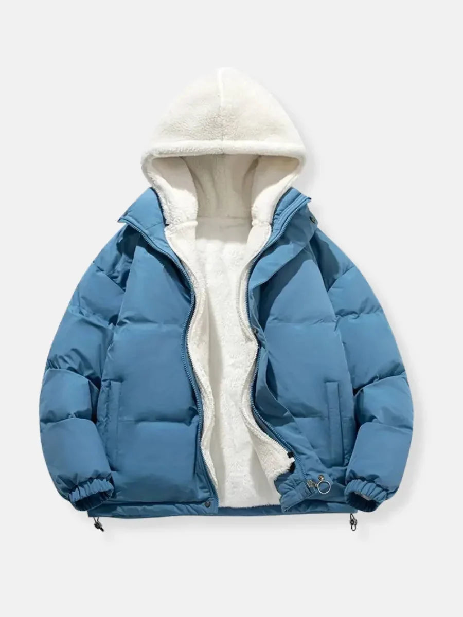 Ivovanne | Women's Puffer Jacket Sherpa Lined Winter Outdoor