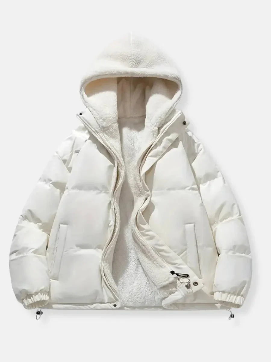 Ivovanne | Women's Puffer Jacket Sherpa Lined Winter Outdoor