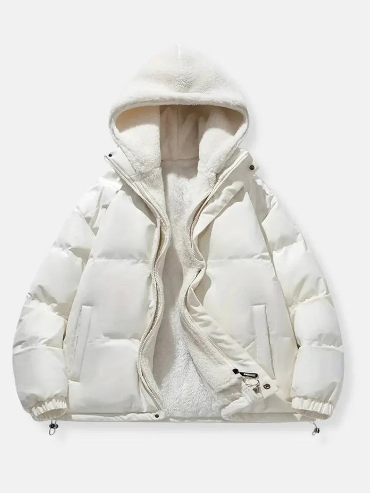 Ivovanne | Women's Puffer Jacket Sherpa Lined Winter Outdoor