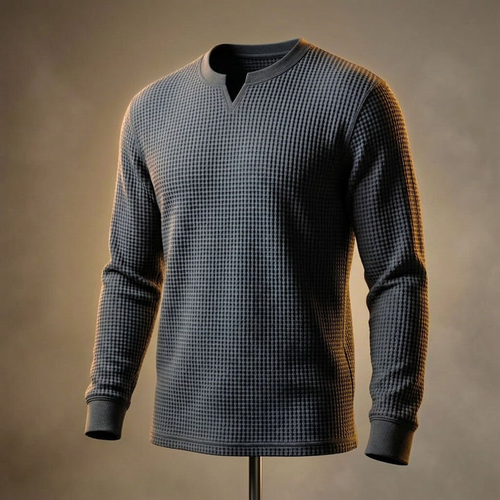 Julian | Men's Waffle-Knit Cozy Sweater