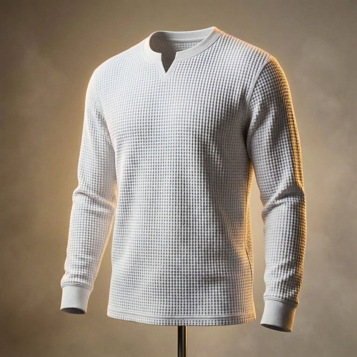 Julian | Men's Waffle-Knit Cozy Sweater