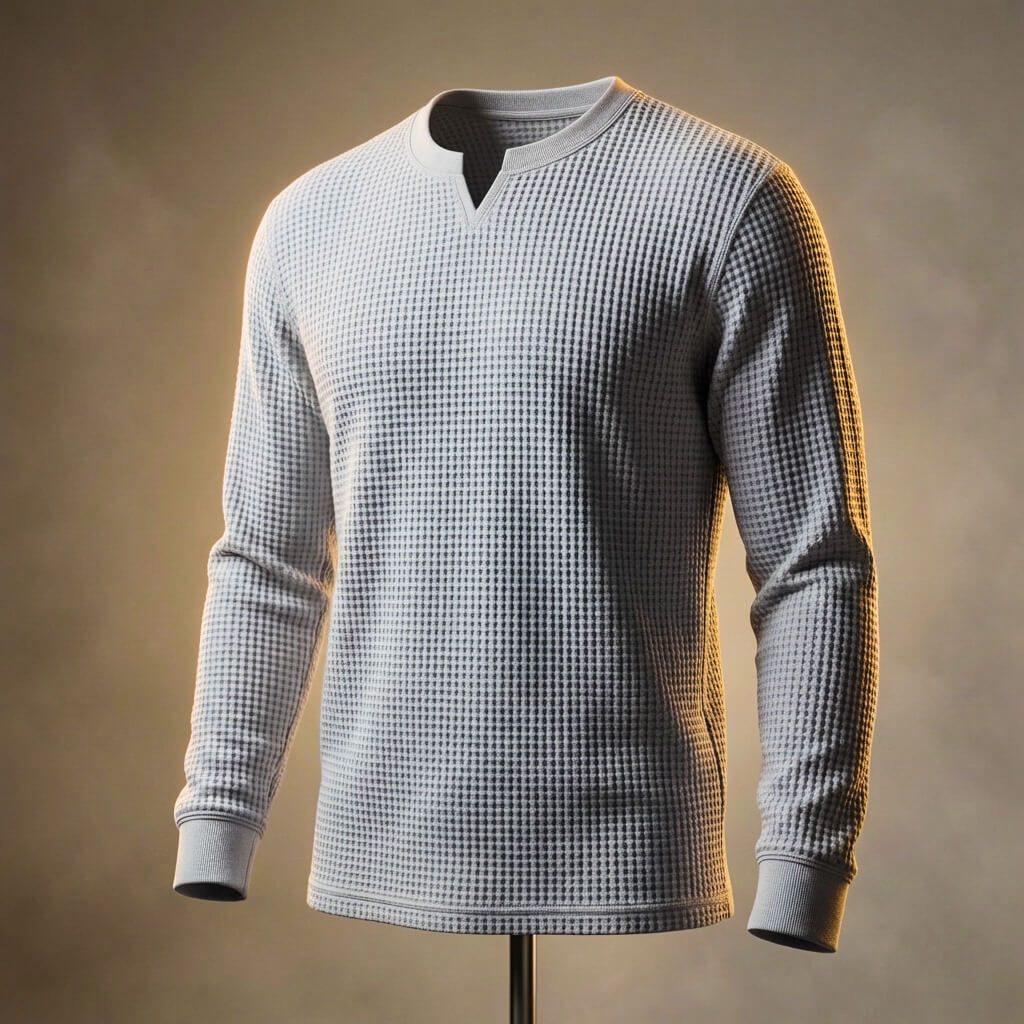 Julian | Men's Waffle-Knit Cozy Sweater