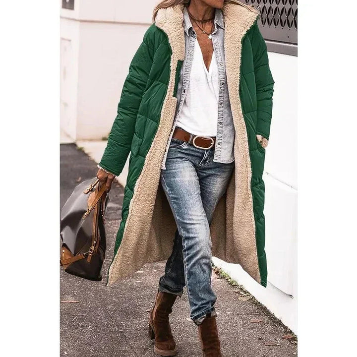 Lisetteessa | Women's Casual Stretch Chic Coat Tops — Green
