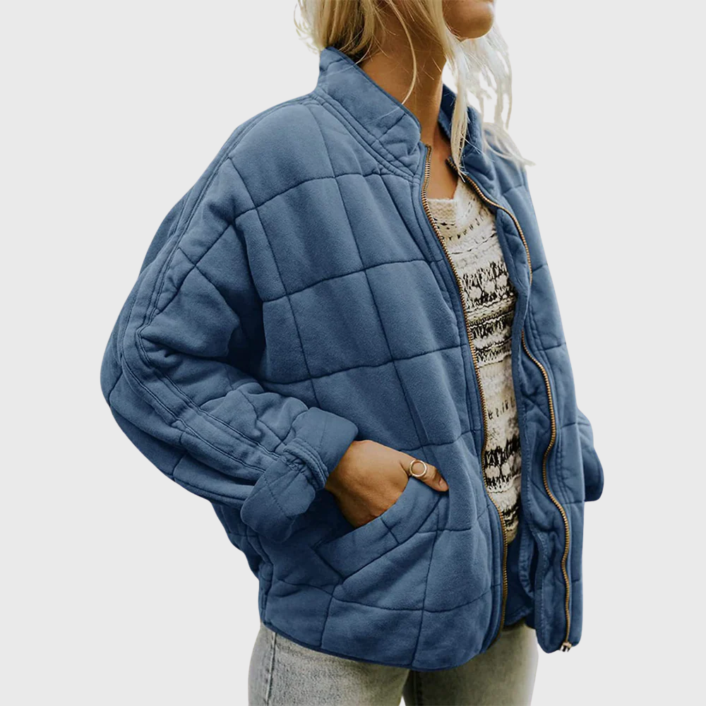 Lisetteina | Women's Elegant Jacket — Blue