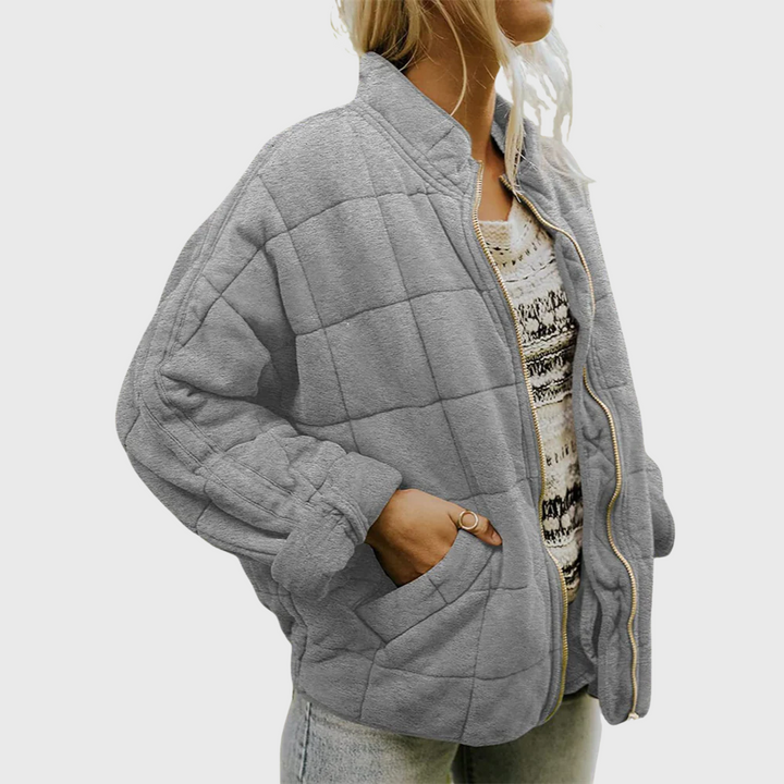 Lisetteina | Women's Elegant Jacket — Gray