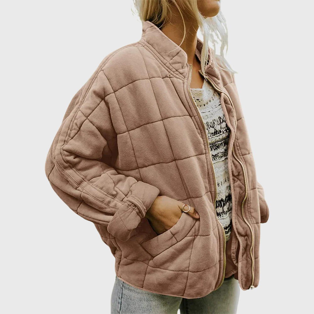 Lisetteina | Women's Elegant Jacket — Khaki