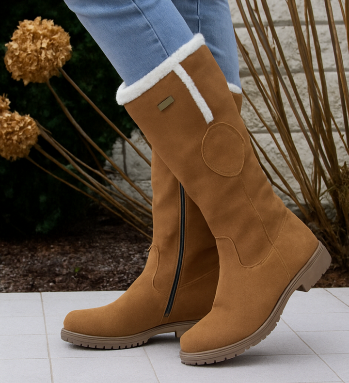 Lisettereth | Shearling Western Boots