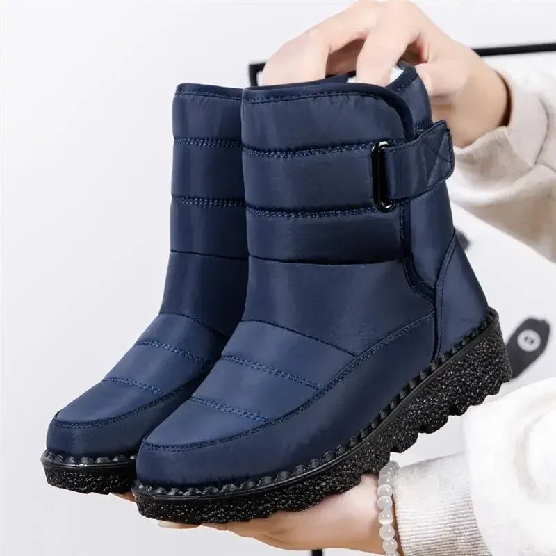 Livlyn | Women's Waterproof Boots Quilted Ankle Snow