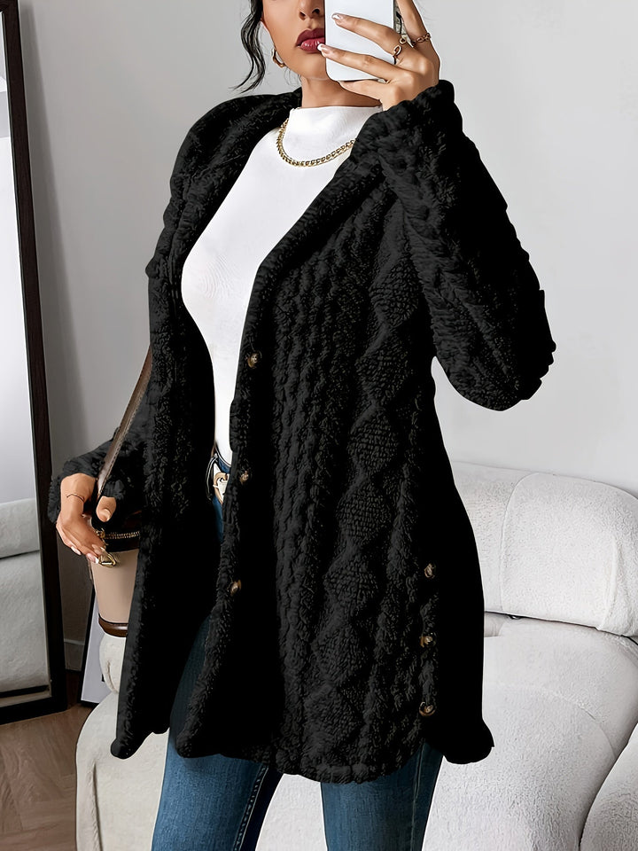 Lucy | Hooded Knit Cozy Cardigan
