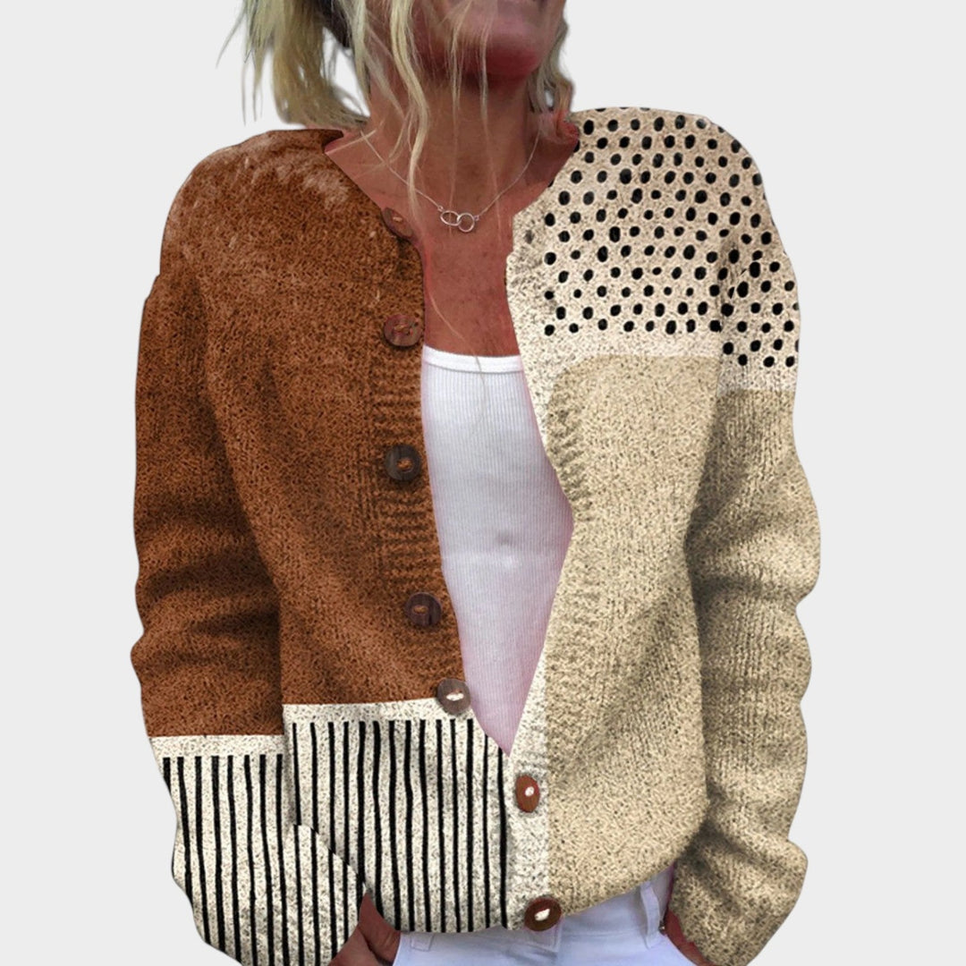 Lumiolde | Vintage-Inspired Retro Knit Cardigan