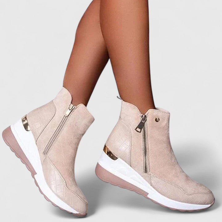 Joririara | Women's Orthopedic Boots — Beige