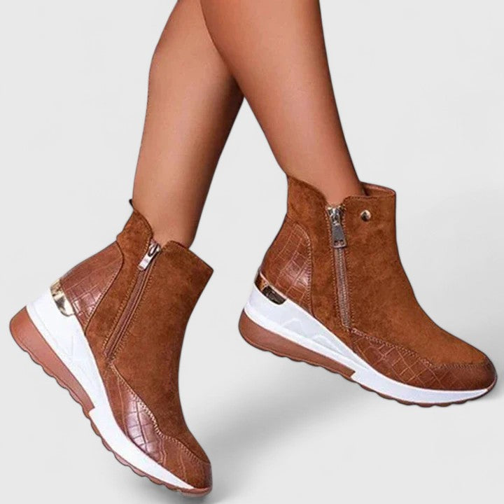 Joririara | Women's Orthopedic Boots — Brown