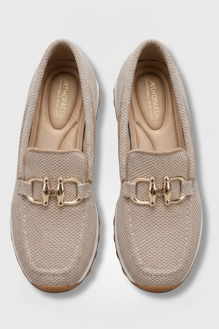 Lunwen | Women's Orthopedic Comfort Slip-On Orthopaedic Loafers with Insole for All-Day Comfort — 1