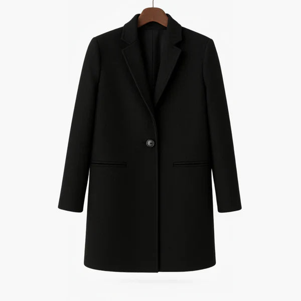 Maeora | Women's Casual Stretch CHIC COAT Tops — Black