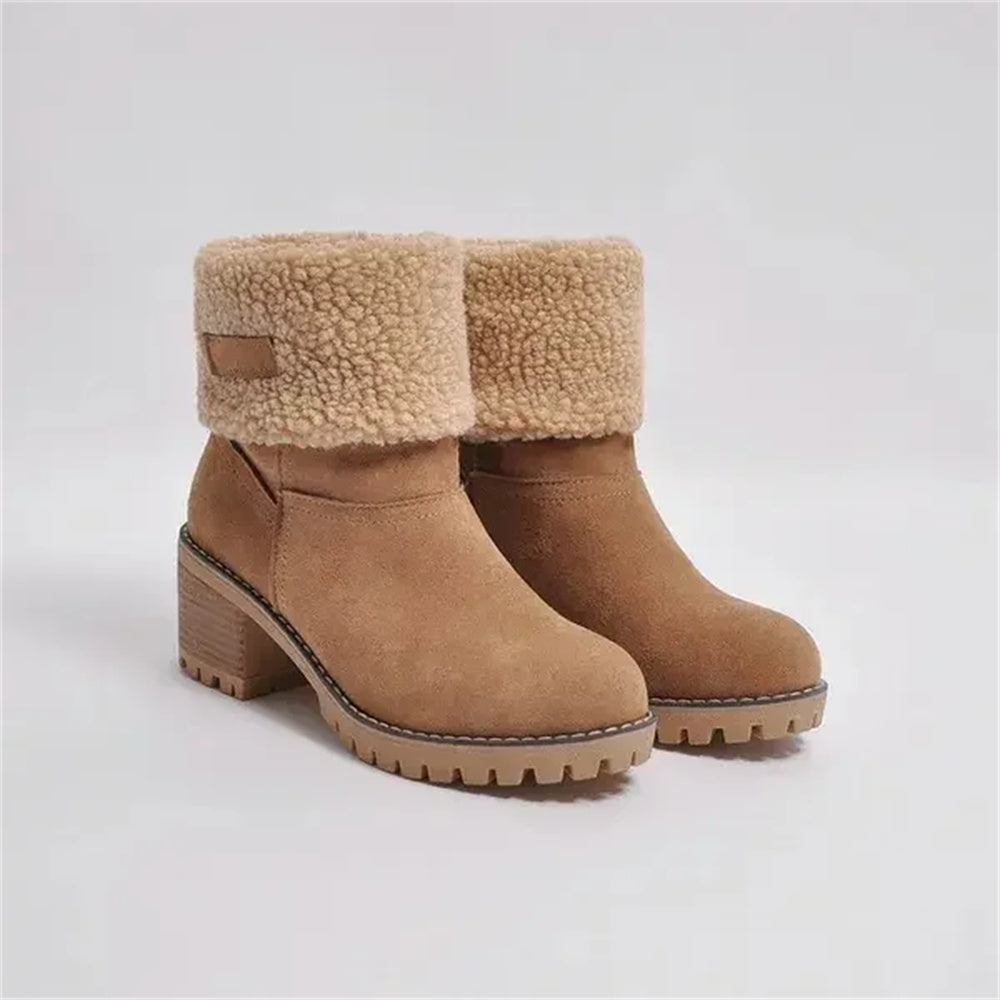 Maeriel | Shearling Western Boots
