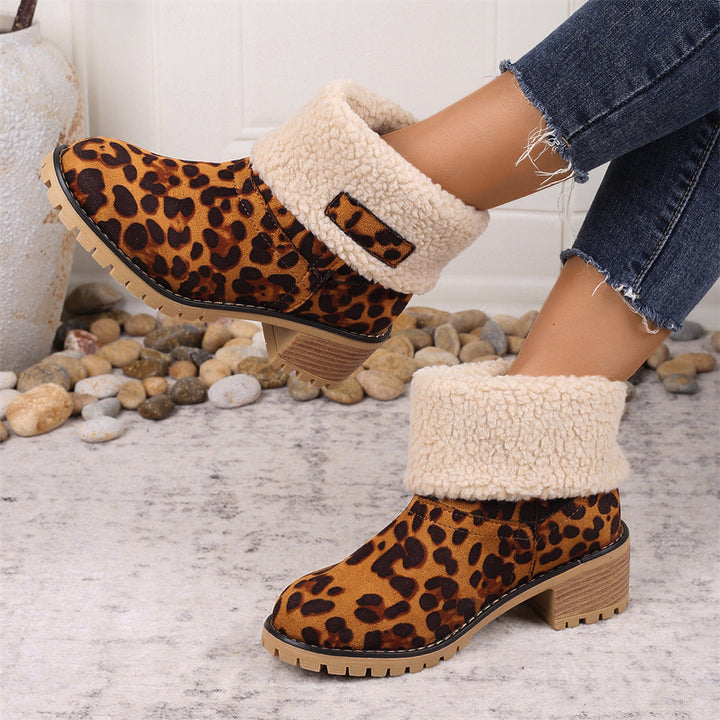 Maeriel | Shearling Western Boots