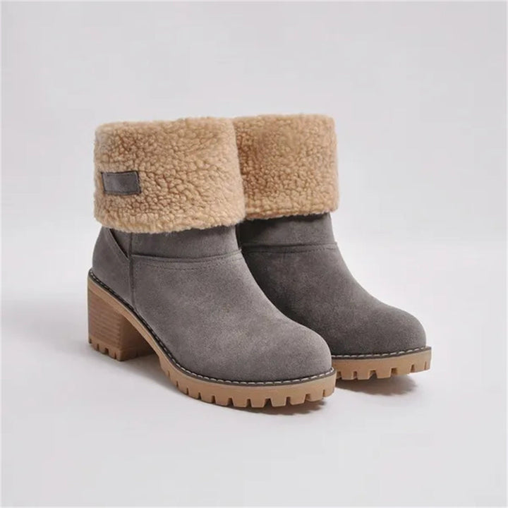 Maeriel | Shearling Western Boots