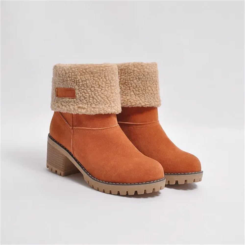 Maeriel | Shearling Western Boots