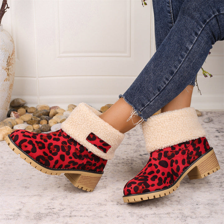 Maeriel | Shearling Western Boots