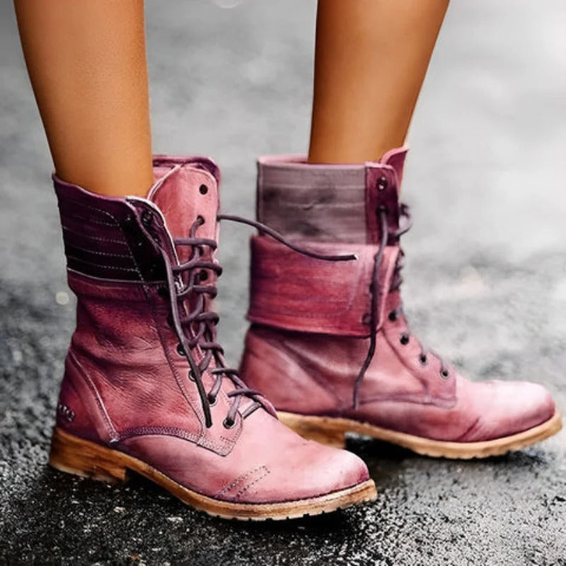 Marenora | Lace Ankle Boots