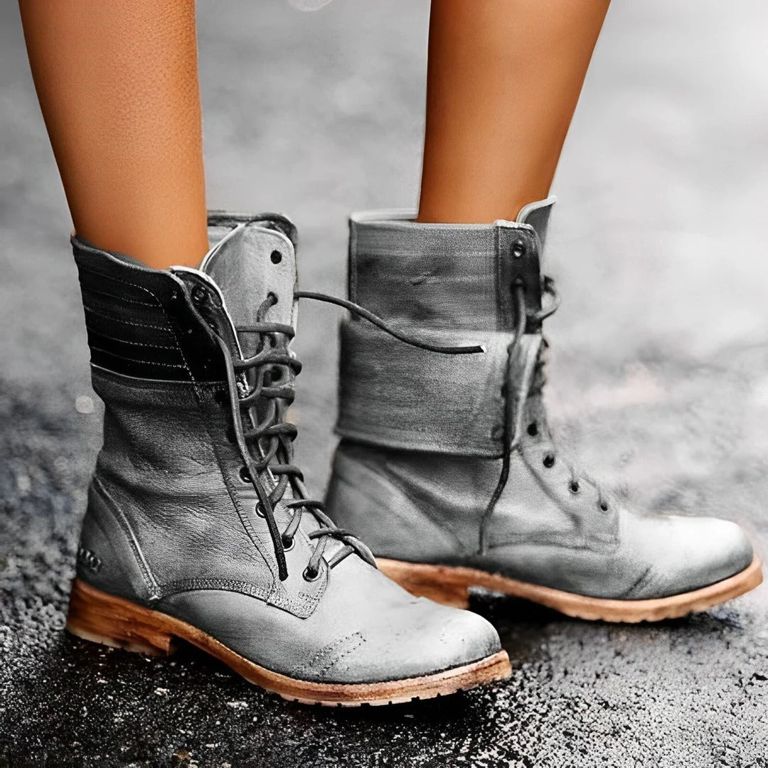 Marenora | Lace Ankle Boots