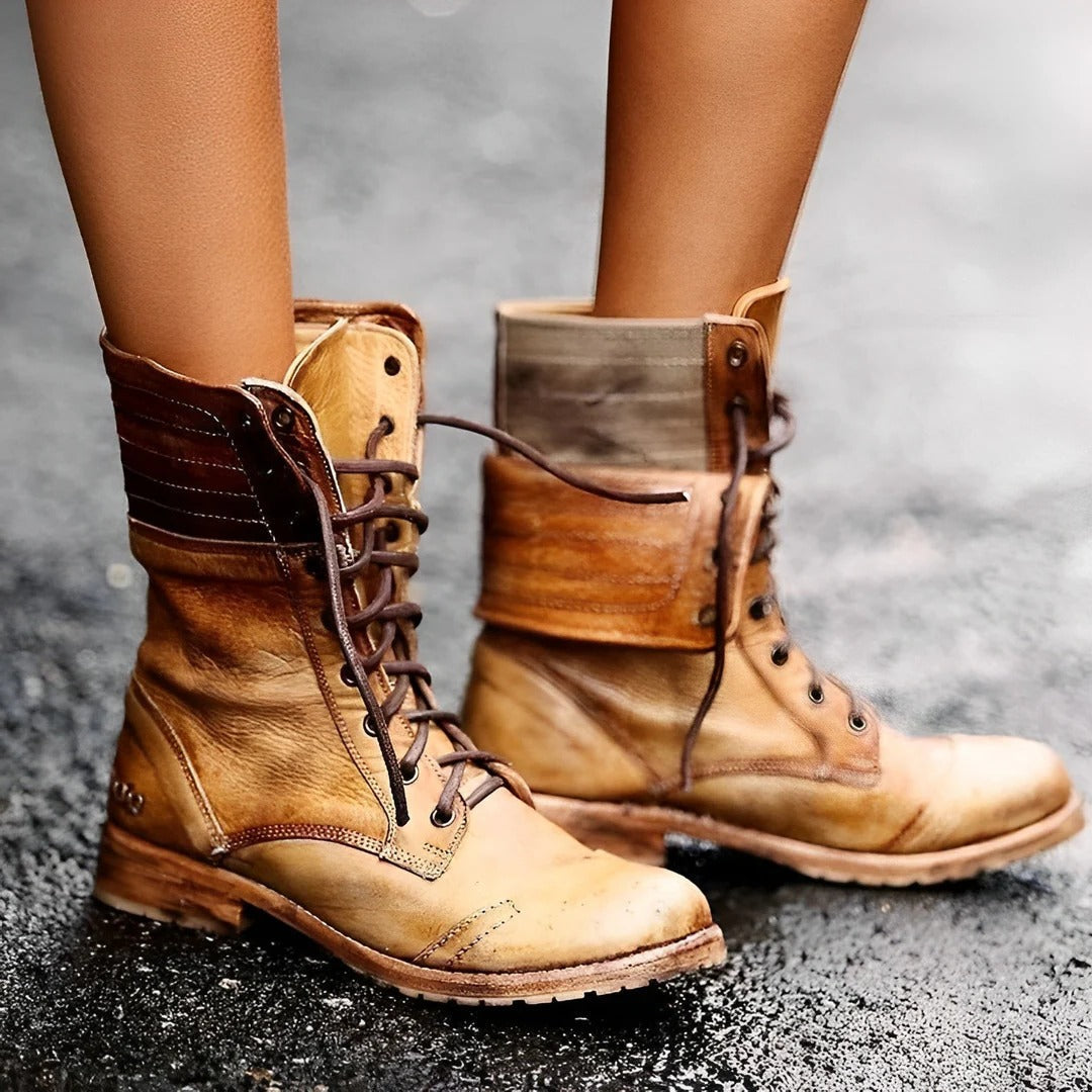 Marenora | Lace Ankle Boots