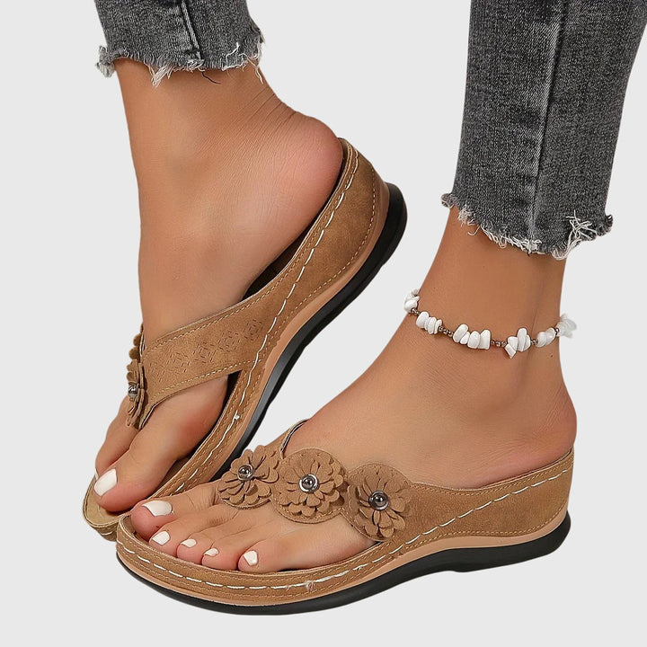 Mia | Orthopedic Arch-Support Flip Flop Sandals