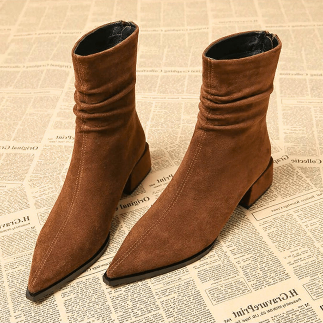 Miraetta | Block Heel Western Boots