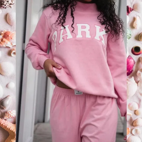 Nevaeen | Women's Knit Oversized Graphic Crew Neck Long Sleeve Sweater