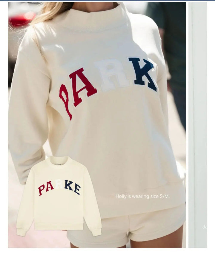Nevaeen | Women's Knit Oversized Graphic Crew Neck Long Sleeve Sweater