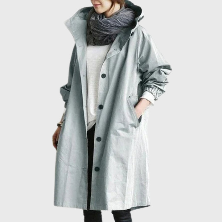 Ninonlise | Double-Breasted Trench Coat