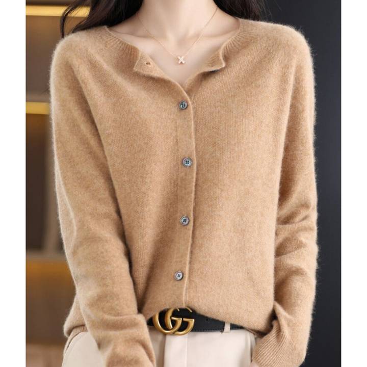 Noelle | Women's Knit Cozy Cashmere Cardigan for Sweaters — 3