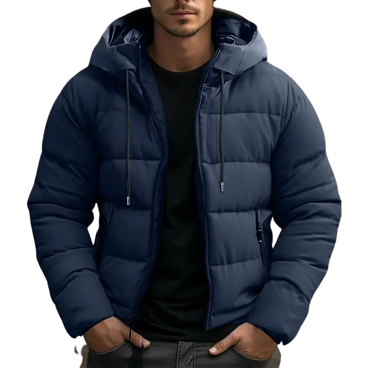 Octavian | Men's Lightweight Casual warm Hooded puff winter Jacket for Men — 1